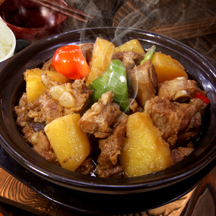 黄焖排骨饭大份(不辣)