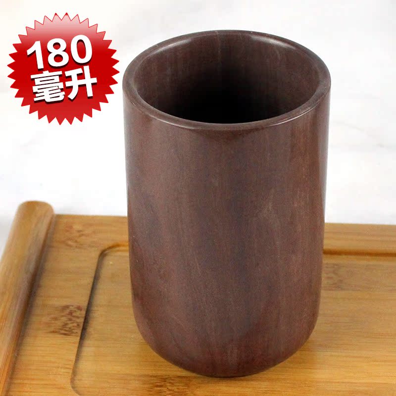 特价木鱼石杯子正品 纯天然无蜡茶杯弱碱水杯 养生保健杯非紫砂杯