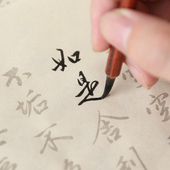 长书毛笔字帖入门临摹成人小楷书法行书心经抄经本初学者描红宣纸