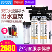 美国爱惠浦净水器4fc-s twin双联机头商用餐饮厨房自来水过滤直饮