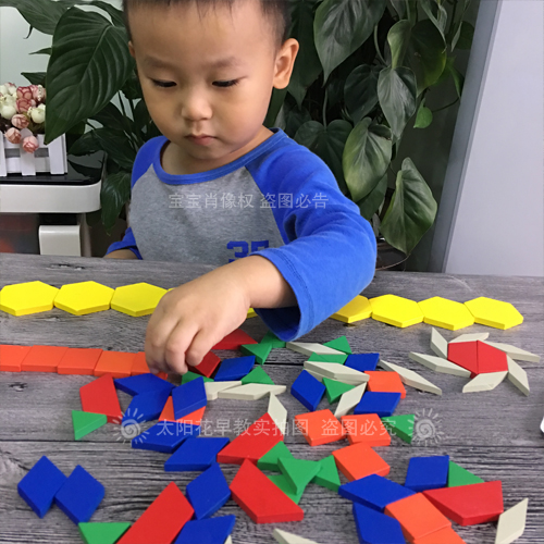 正品[木制玩具 积木]婴儿玩积木木制玩具评测 木