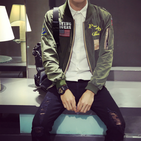 正品男工装 跑男同款 军工装 外套男棒球服夹克