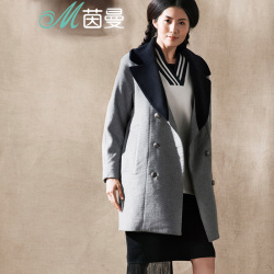 INMAN<em>茵曼</em>棉麻女装清仓<em>2015春装</em>新款文艺格