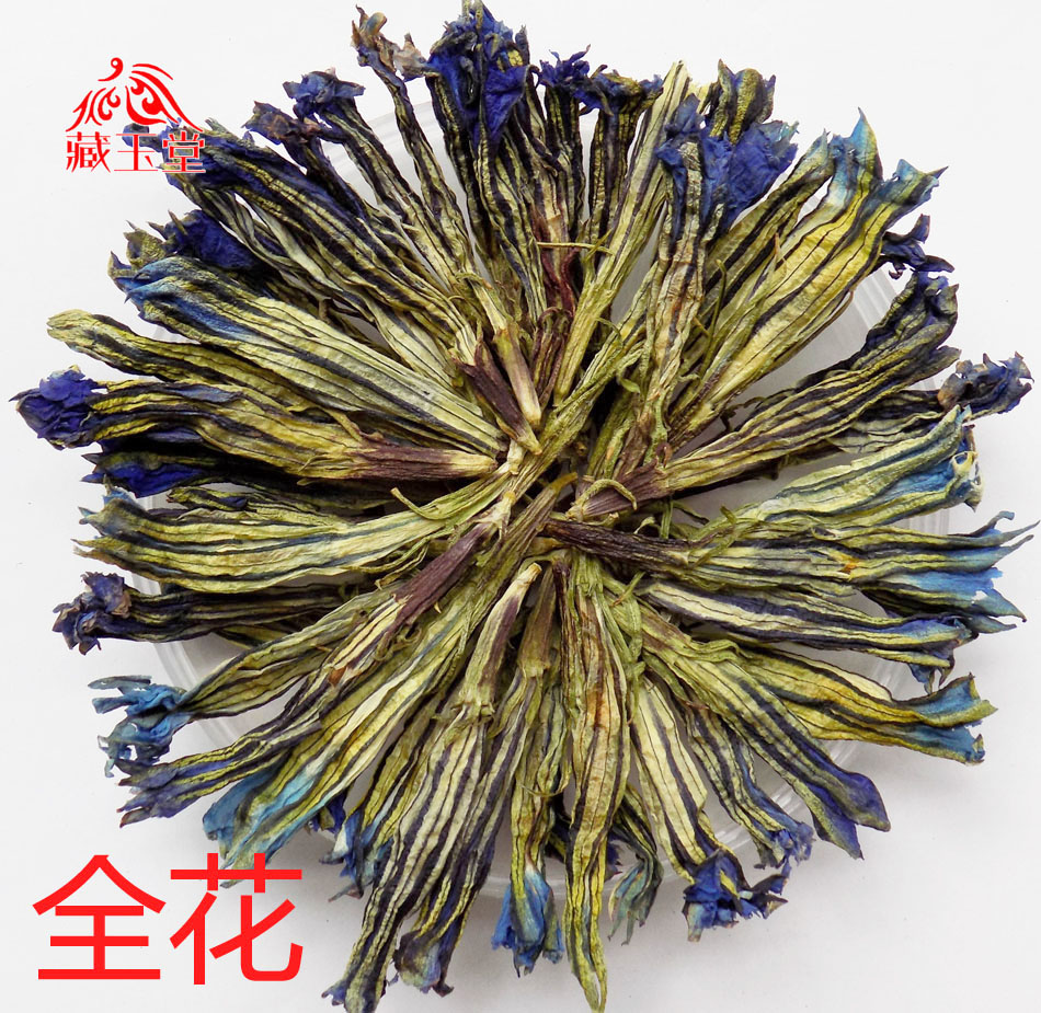 西藏野生天然龙胆花茶龙胆草精选全花50克玉美人中药材去肝火润肠