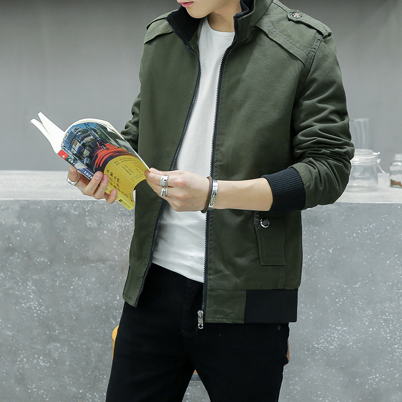 正品[军绿色 男装]军绿色外套搭配图片评测 图片