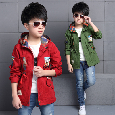 6春装7男童风衣外套12休闲上衣服8儿童装9小