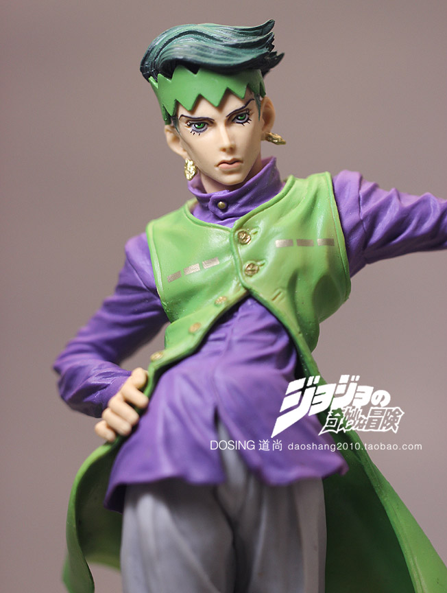 正版散货 大号 jojo奇妙冒险 不灭钻石 岸边露伴人偶手办模型摆件