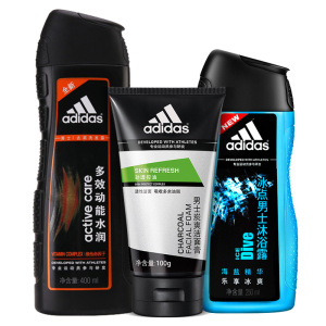 阿迪达斯男士洗发水洗护套装