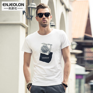 英爵伦新款夏装短袖男