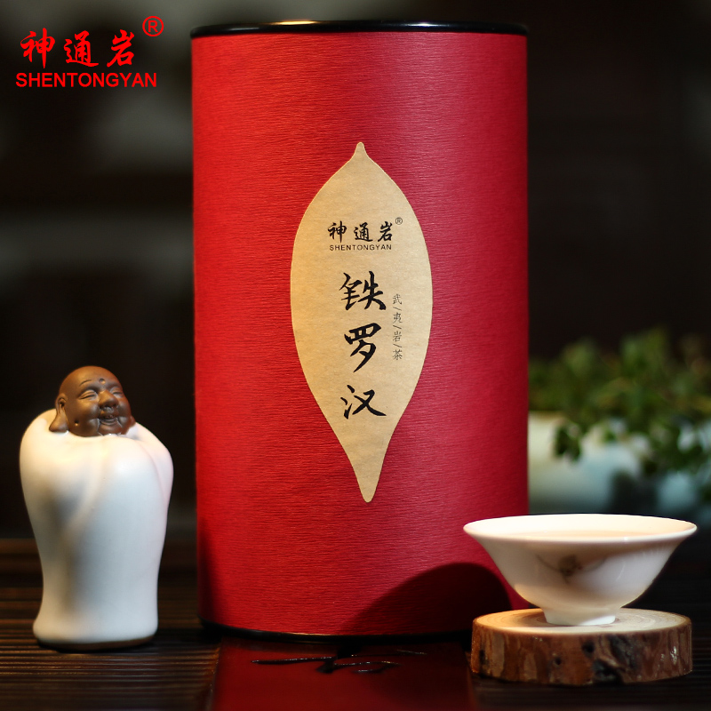 神通岩 武夷山四大名枞铁罗汉 正岩特级武夷岩茶 大红袍茶叶散装