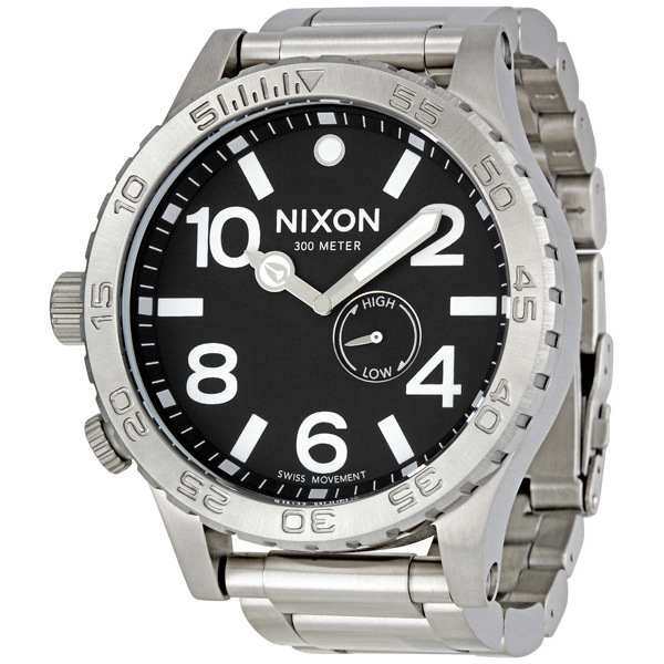 精品手表 nixon 尼克松 a057000 51-30 tide黑表盘男表正品