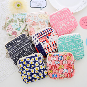 韩版姨妈巾化妆品收纳包