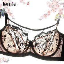 水晶薄杯女士文胸J863005 文胸 新款 姐妹花专柜正品