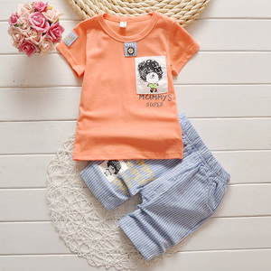 男童短袖套装1-5岁