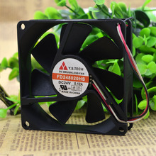 24V 0.12A 3线 FD248020HS 山YSTECH 8020油轴散热风扇 8cm风扇