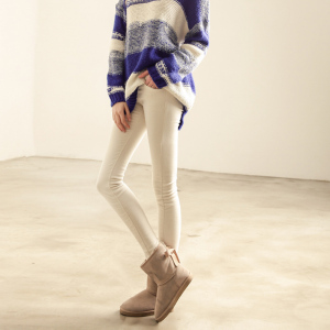 加绒打底裤小脚裤