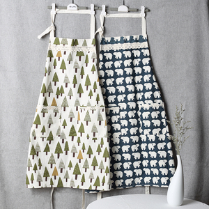 两件包邮纯棉可机洗围裙