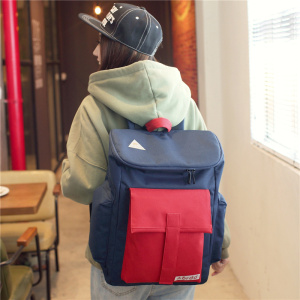 日韩学院风版防水双肩包