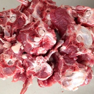内蒙古呼伦贝尔新鲜生羊肉羊脊骨羊蝎子肉美食必备