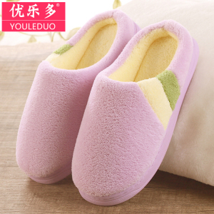 新款室内男女情侣棉拖鞋