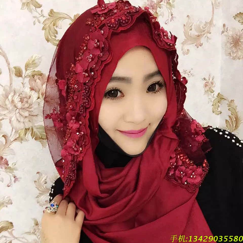 正品[穆斯林头纱巾]穆斯林头巾新款评测 穆斯林