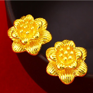 【磨砂黄金耳钉】最新淘宝网磨砂黄金耳钉优惠