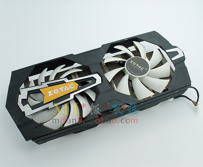 原装索泰gtx660 gtx660ti-2gd5毁灭者dtc ha 显卡散热