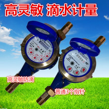 水表家用出租房用自来水防偷防滴水4分6分1寸热冷水干式防冻水表