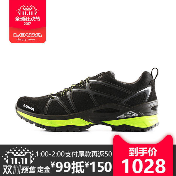 【预售免定金】LOWA INNOX GTX男式低帮防水越野跑鞋L310601 025