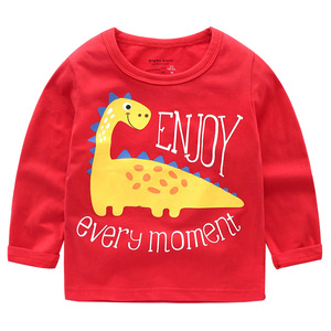 男童长袖T恤打底衫秋衣