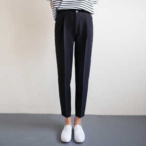 春夏新款九分西装裤