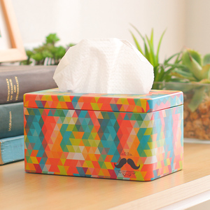 创意铁皮纸巾盒