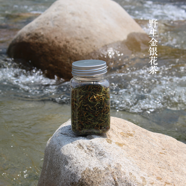 晚桔丨清热去火 野生金银花茶花草茶 50g罐装 可搭配菊花茶喝
