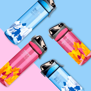 茶花大容量水杯太空杯