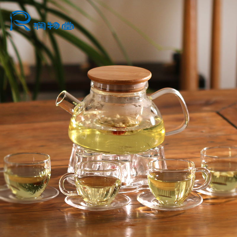 茶具套装功夫茶具耐热玻璃过滤加厚 煮茶壶 花茶壶 泡茶壶过滤网