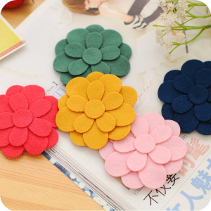 立体花朵刘海贴魔法贴