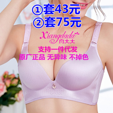 薄官方旗舰店向大大性感内衣小文胸聚拢无钢圈调整型内衣套装 正品