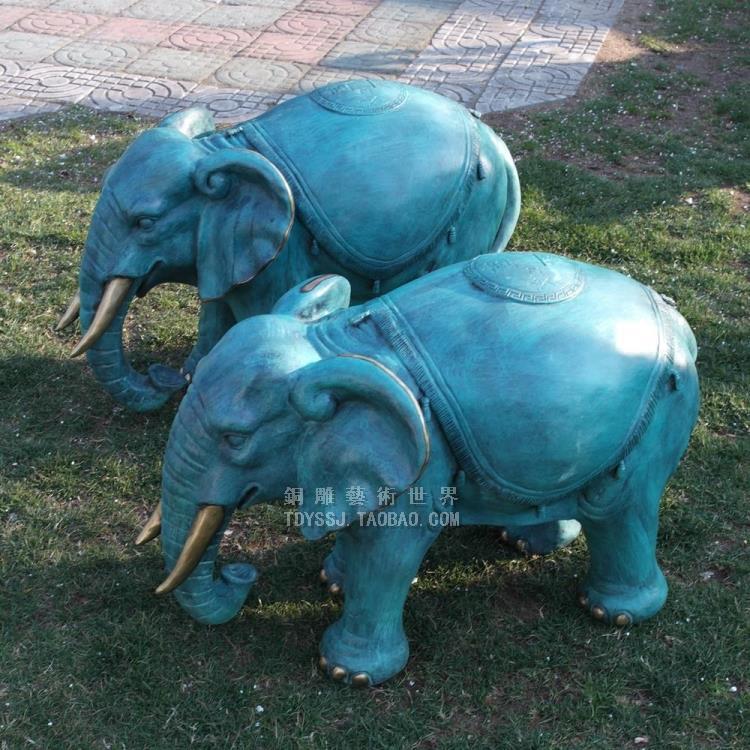 正品[铜大象摆件]印度大象摆件评测 大象摆件的