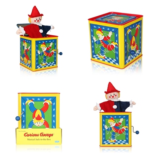 jack in the box,jack in the box快餐 经典流行的玩具 in jack the box 手摇八音盒 金发小丑 生日礼物