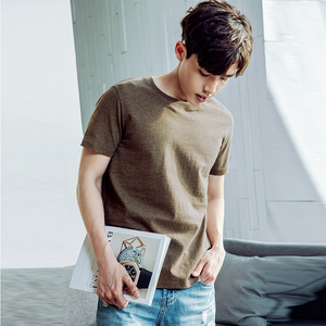 青年纯棉短袖t恤