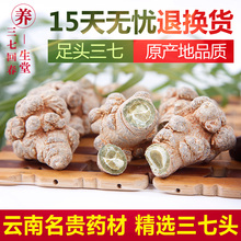 包邮 文山特级水洗春三七30头20头18头三七头田七500g可代磨粉正品