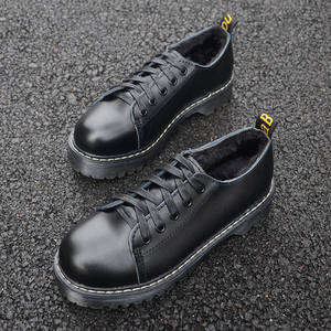 英伦学院风圆头单鞋