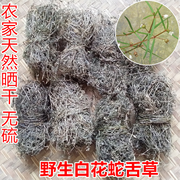 农家野生 白花蛇舌草 鹤舌草 百花蛇舌草 龙舌草 蛇舌草 500g干货