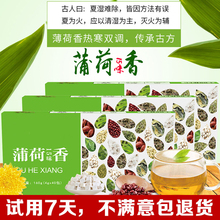 袋泡茶蒲何薄荷香 正品 南山之翁蒲荷香旗舰店盒装 买2送1