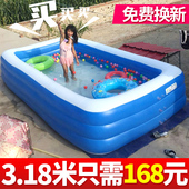 儿童充气游泳池婴儿宝宝家用成人超大特大号家庭小孩加厚大型水池