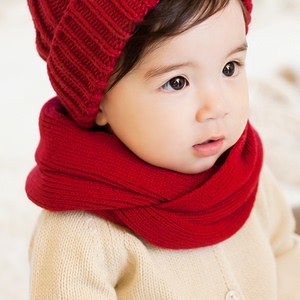 韩版儿童帽子围巾