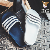 AQ4935 BB0117 MYC G16220 adidas三叶草炫彩男女运动沙滩拖鞋