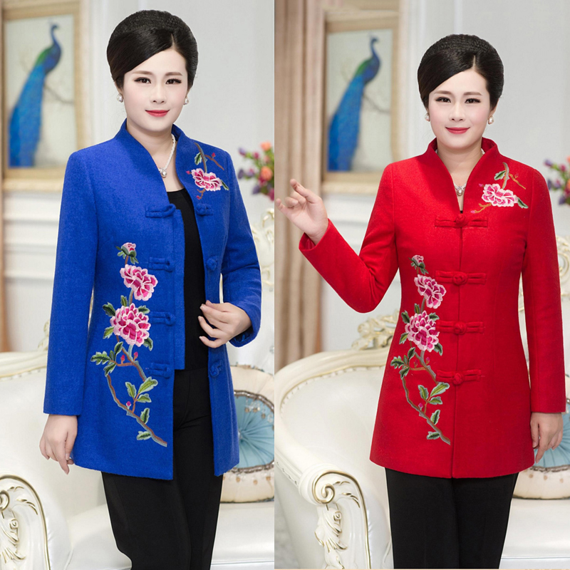 正品[女唐装春秋装]中老年唐装女春秋装评测 中