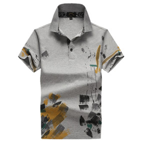 正品保罗衫短袖t恤纯棉夏季大码男装翻领polo衫品牌衣服休闲宽松