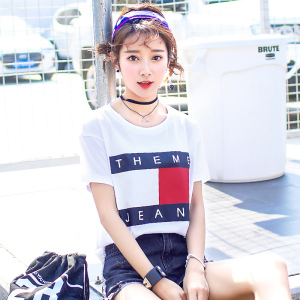 夏季纯棉t恤女